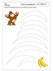 1. sınıf çizgi çalışmaları